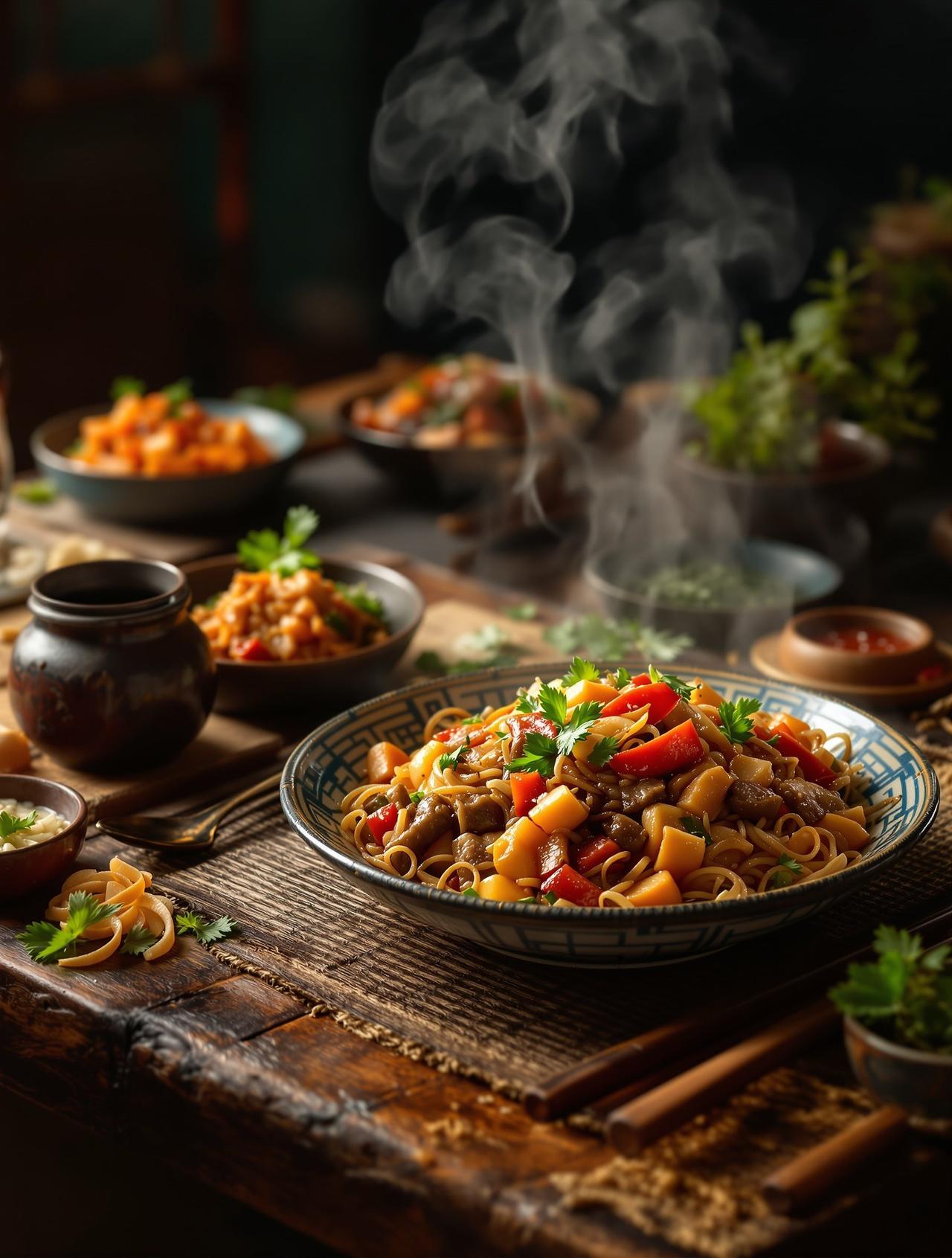 桃花视频作品《味觉中国》高清海报